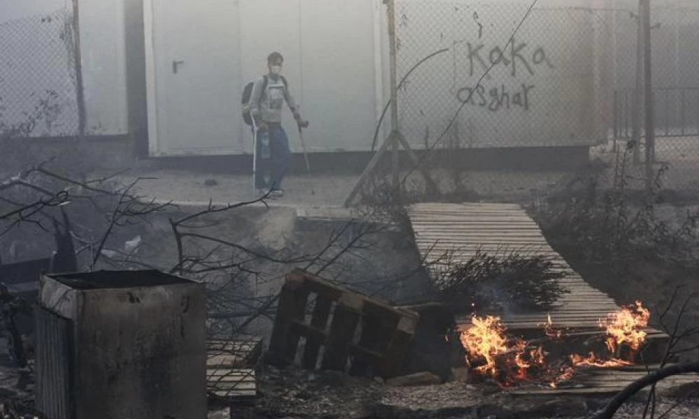 Μόρια: Συνελήφθη και ο έκτος αλλοδαπός για την πυρκαγιά στη δομή